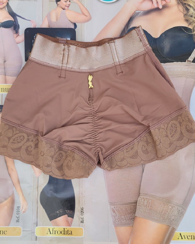 Low Waist Seamless Tummy Control Butt Lifting Faja Shorts