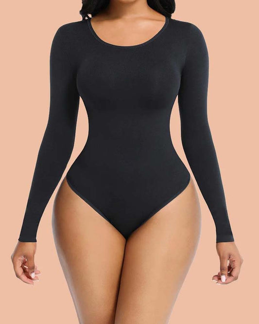 Crew Neck Tight Bodysuit