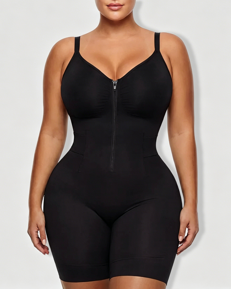 Zip Front Easy Wear Back Release Shapewear