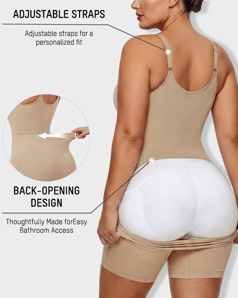 Zip Front Easy Wear Back Release Shapewear